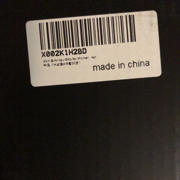 NWT 30th Birthday Wine Tumbler Birthday Gift set - Picture 7 of 7